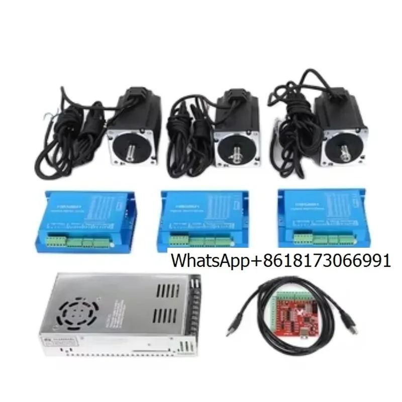 86 numerical control router electronic hybrid kit with closed loop step kit 4pcs DM860H driver 4pcs NEMA34 motor power sports