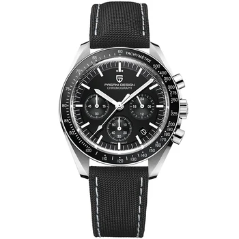 2026 New PAGANI DESIGN Classic moon Men's Watches Luxury AR Sapphire crystal Quartz Watch For Men Speed Sport Chronograph Watch
