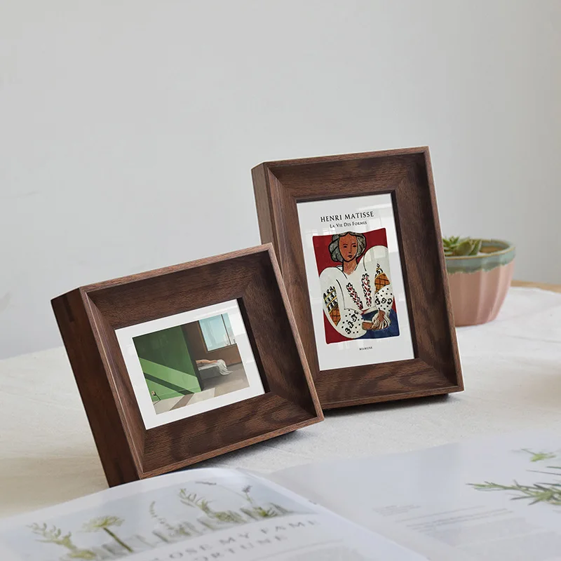 

Wall-mounted Retro Photo Frame Set, Picture Frame, Living Room, 7 Inch, 8 Inch, 10 Inch, 6 Inch