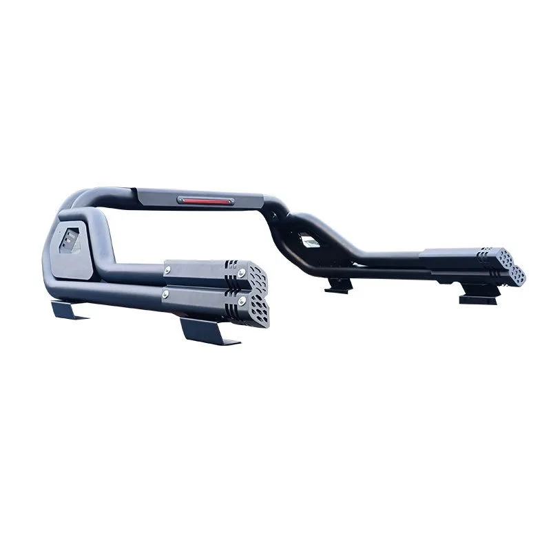 Applicable to 15-20 Jiangxi Isuzu dmax accessories gantry frame, double pipe protective fence anti-roll frame protective bar
