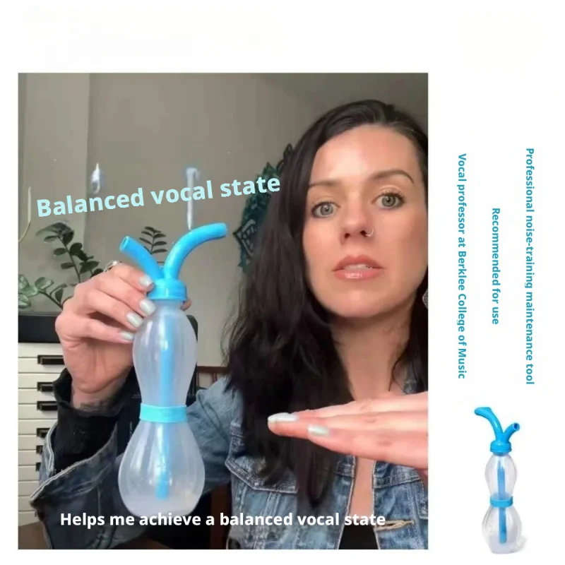 

FreeVocal PRO New Pink SOVT Vocal Training Bottle Singing Breath Control Trainer Singers