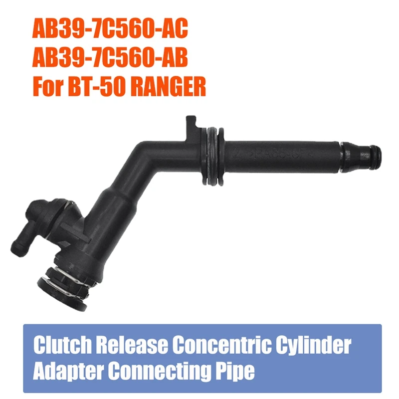 2X Clutch Release Concentric Cylinder Adapter Connecting Pipe For Mazda BT50 BT-50 / Ford Ranger AB39-7C560-AC