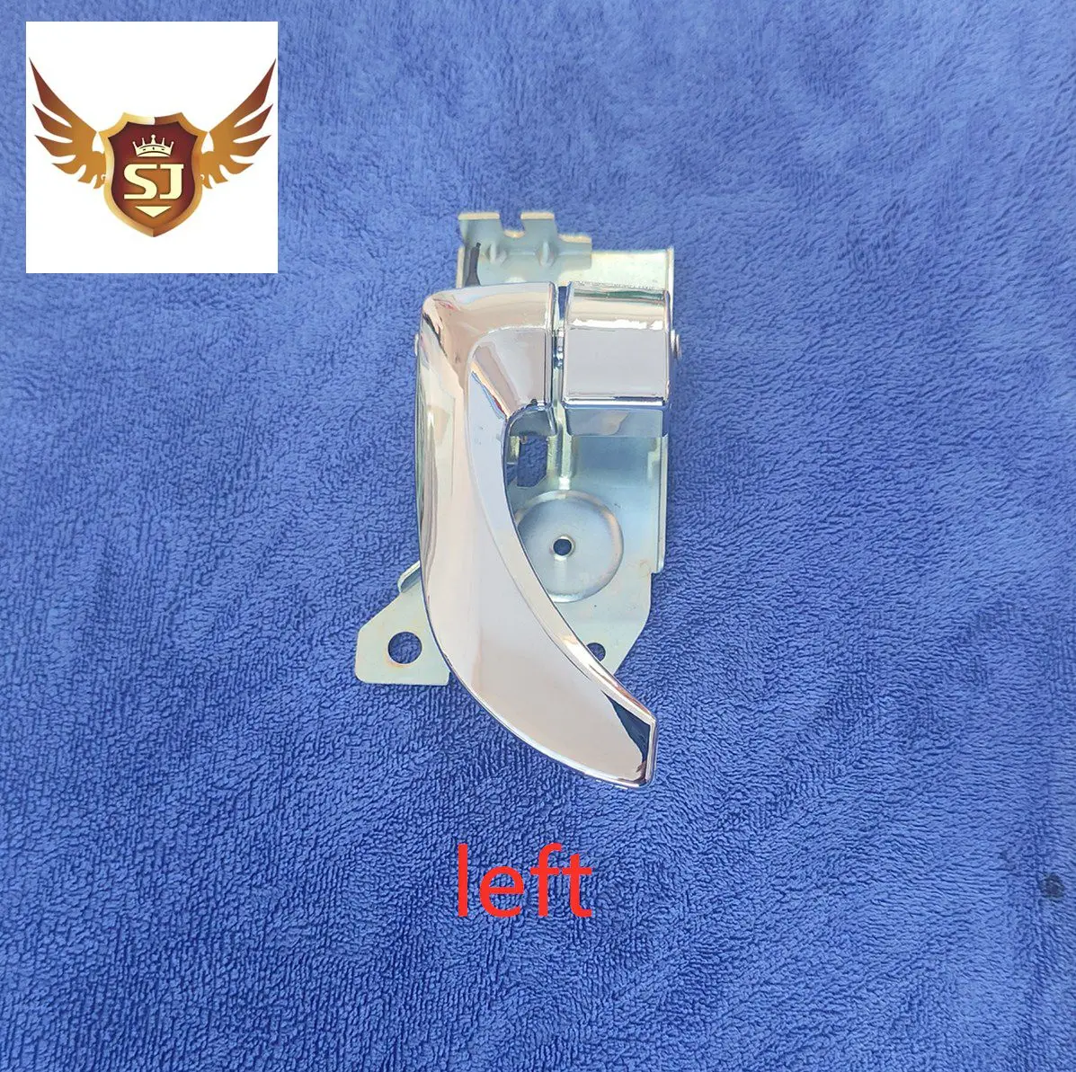 Maçaneta Interior para Kia Sorento EX 2003-2009, Frente Esquerda e Direita, Punho Cromado e Base de Metal, 1PC, 2PCs