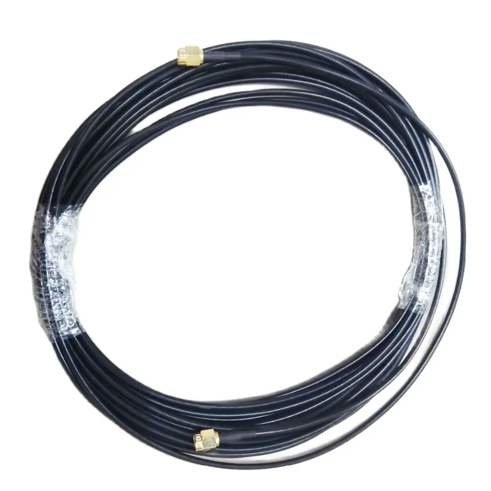 

SMA Male to SMA Male Connector RG174 Extension Cable SMA RF Coaxial Cable 10meter