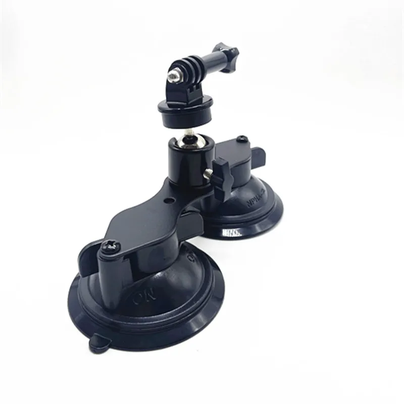 Camera Adapter Mount Dual / Triple Suction Cup Base Heavy Duty Twist Lock for Gopro 11 10 9 1/4-20 Screw Adapter DJI Osmo Sjcam