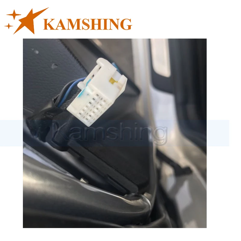 CAPQX For Hyundai Elantra 2012 2013 2014 2015 2016 Car Exterior Rearview Mirror Side View Mirror Reversing Mirror 3/6/8 Wire