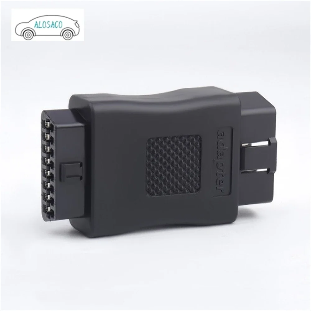 Car Detector Plug, On-Board Computer OBD2 Extension Cable 16P Fully Powered Adapter 12V 24V obd Cable Connector