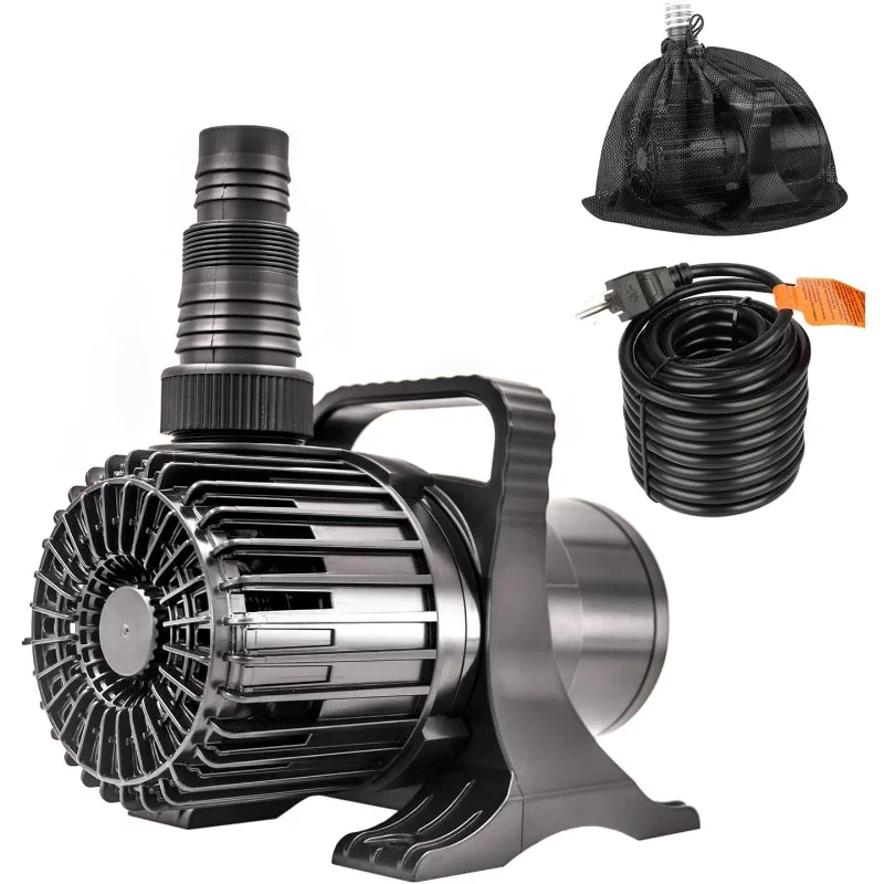 

Large Submersible Pond Waterfall Pump Long Cord:Outdoor Smart-er&Quieter Fountain-s Pumps: :Water Garden&Koi Fish