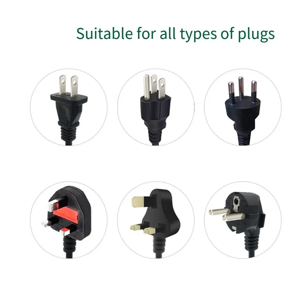 Universal Electric Plug Socket US UK EU Plug 2500W Power Strips Independent switch control Individual Switch