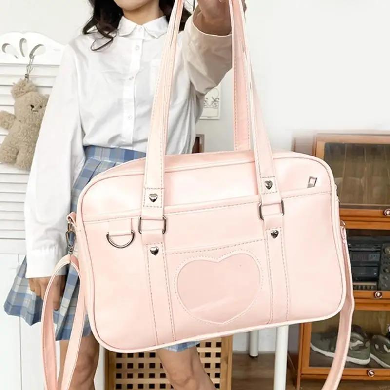 

Women Bag Fashion Shoulder Messengers Bag Handbag Japanese Animes Heart Ita Bag 547A