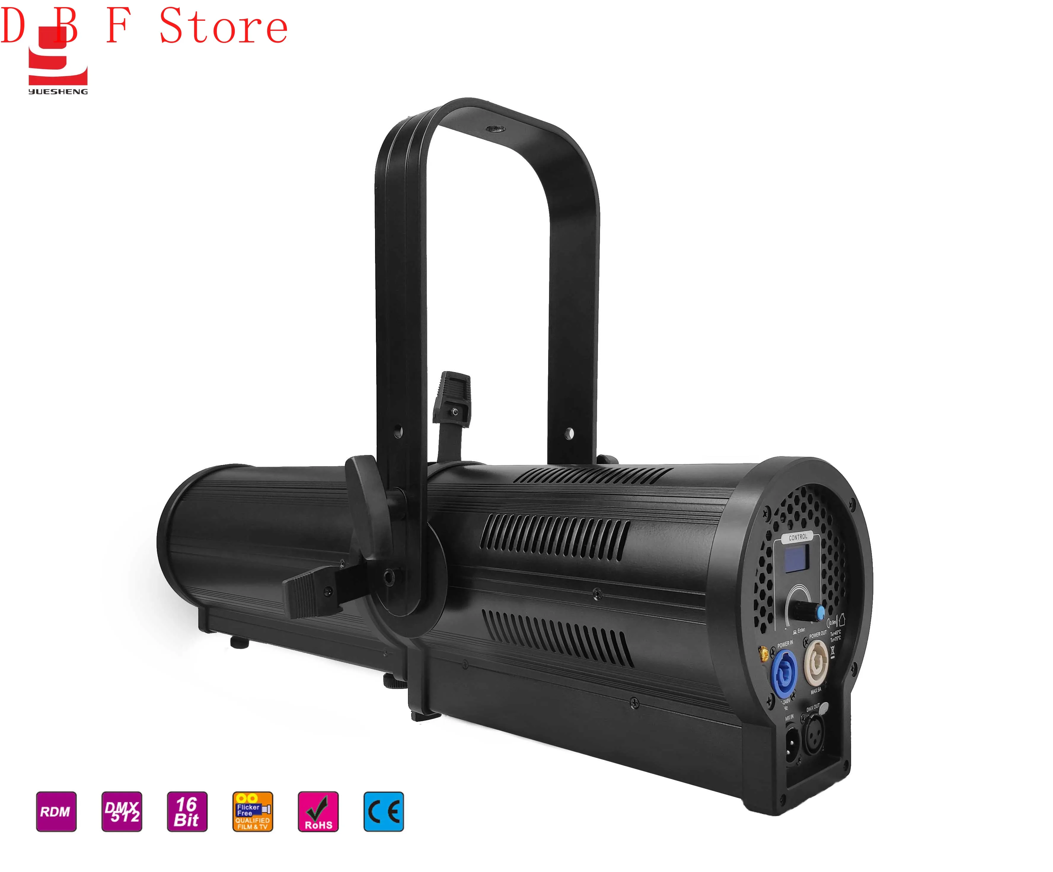 

DJ Bar Music COB RGBAL Full Color LED Zoom Profile Spot Lights