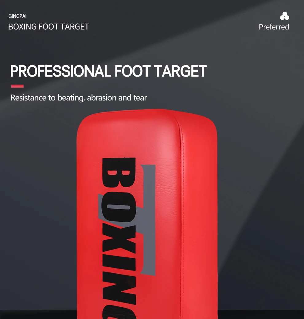 1-teiliges Box-Fußziel, Handzielpolster, MMA-Muay-Thai-Pads zum Treten von Taekwondo, Boxtrainingsausrüstung für Kinder und Erwachsene – Detail 1