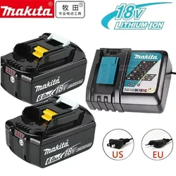 Genuine for Makita 18V Battery 6Ah BL1850B Li-ion Replacement Battery BL1850 BL1860B BL1860 BL1840B BL1830B BL1830 LXT-400 RU