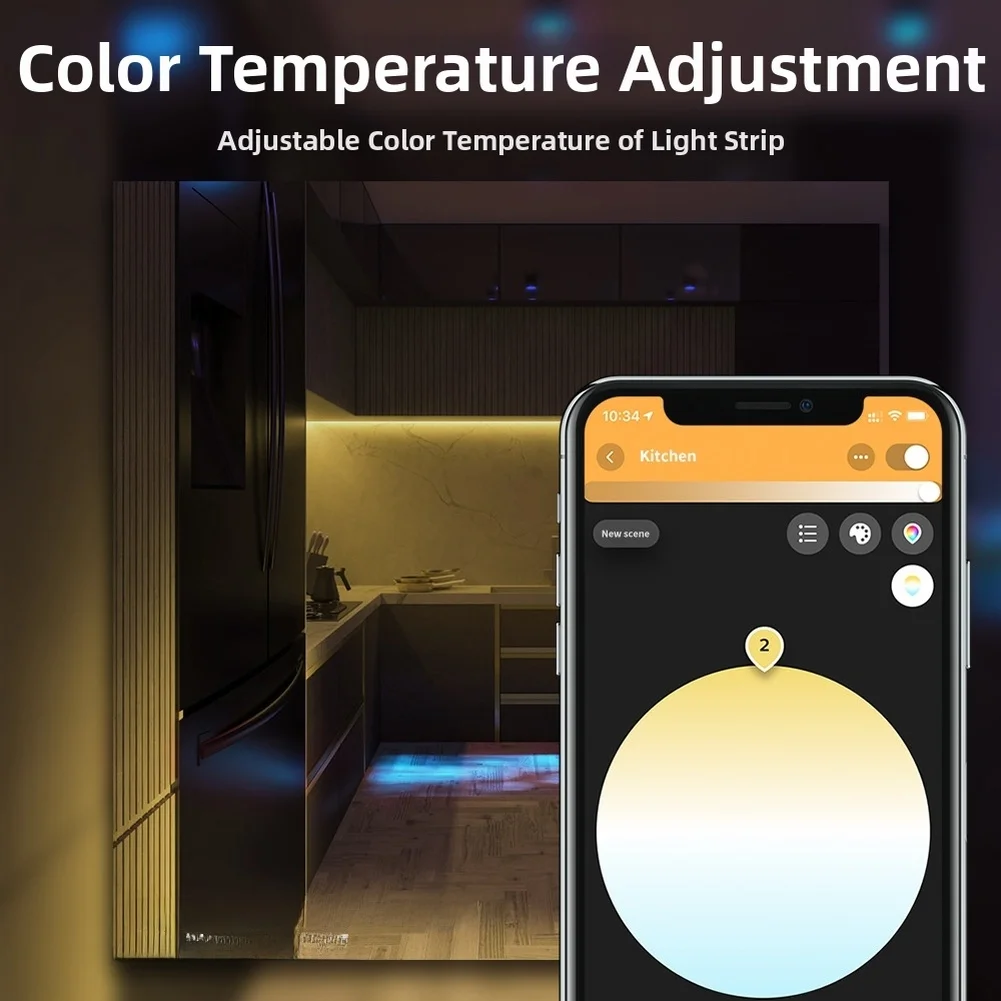 DC5-24V LED Strip Controller 5-in-1 with For ZigBee 3.0 Support and For PWM Dimming for RGBCCT RGBW RGB CCT Connection Modes