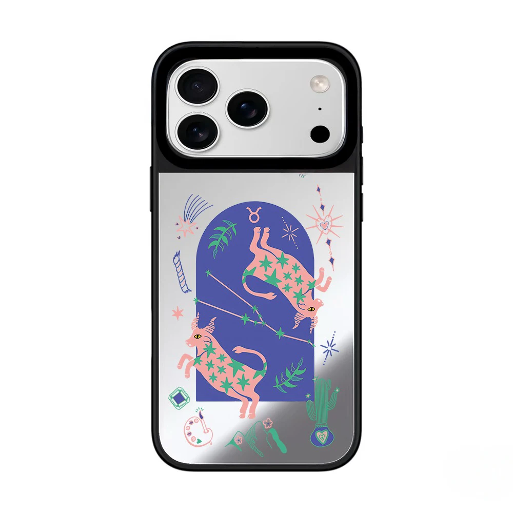 

Network Constellation Mirror Magnetic Phone Case Cover for IPhone 17 16 15 14 13 Pro Max Case