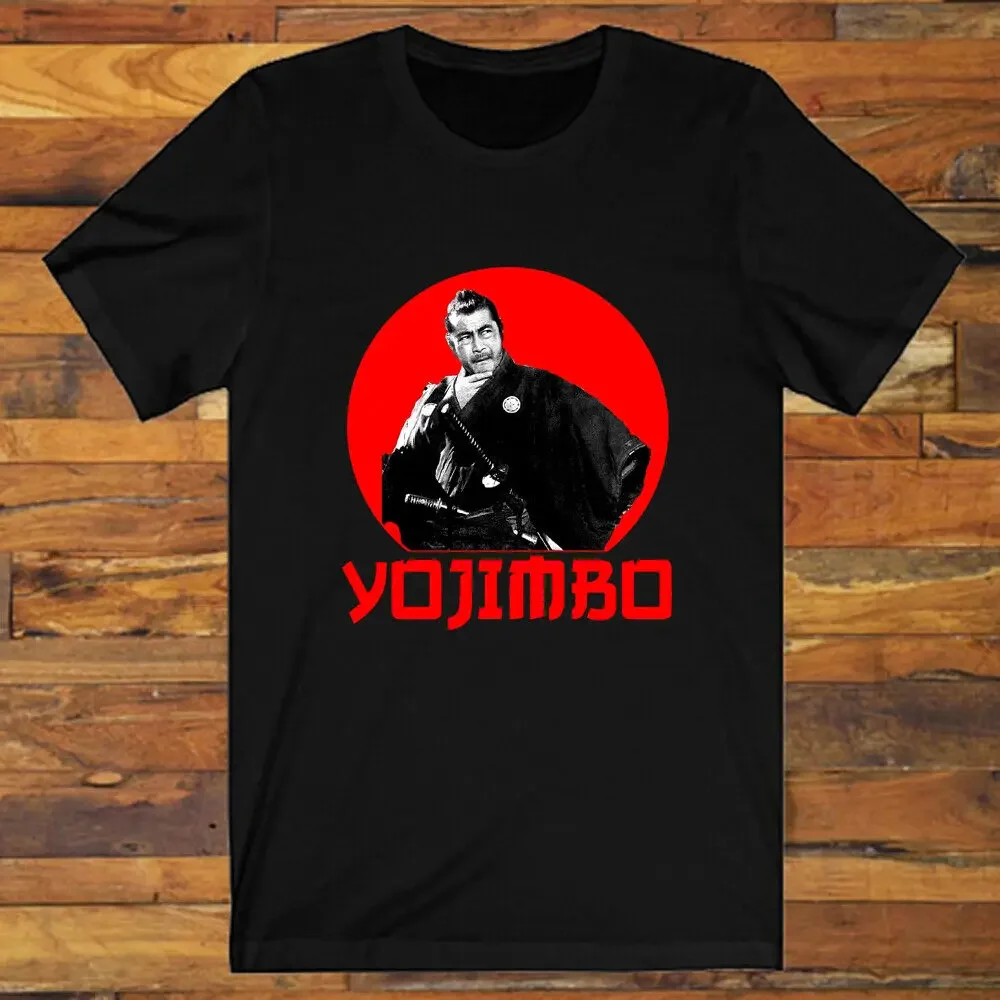 Yojimbo Japan Samurai Movie Men's Black T Shirt S 3XL