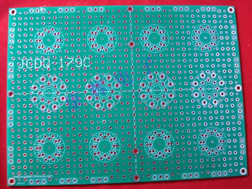 JCDQ-179C Electronic Tube Power Amplifier Universal Board Can Accommodate 4 Electronic Tubes with 8 Large or 7 Small Pins