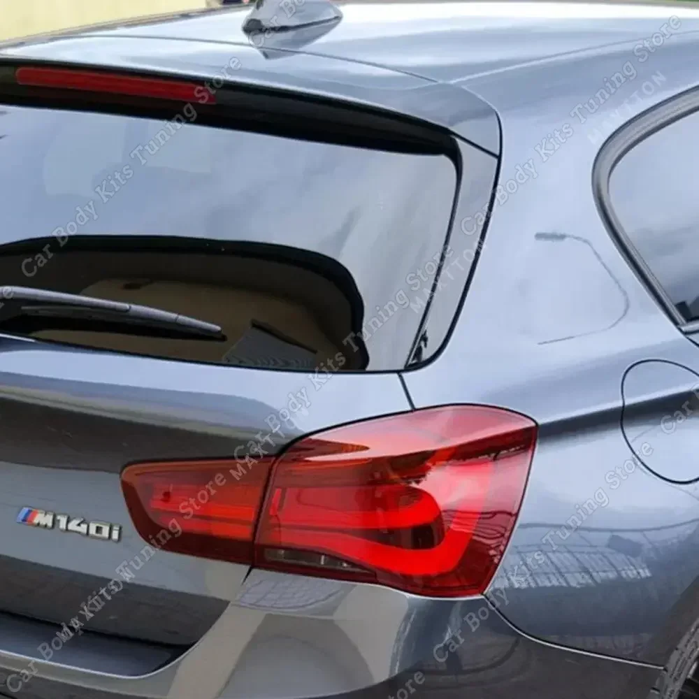 For BMW F20 F21 Rear Window Side Spoiler Car Rear Trunk Diffuser Canard Splitter 1 Series 116d 120i 118i M140i M135i 2012-2019