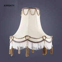 European rice white silk cloth floor lamp lamp cloth lampshade new lampshade