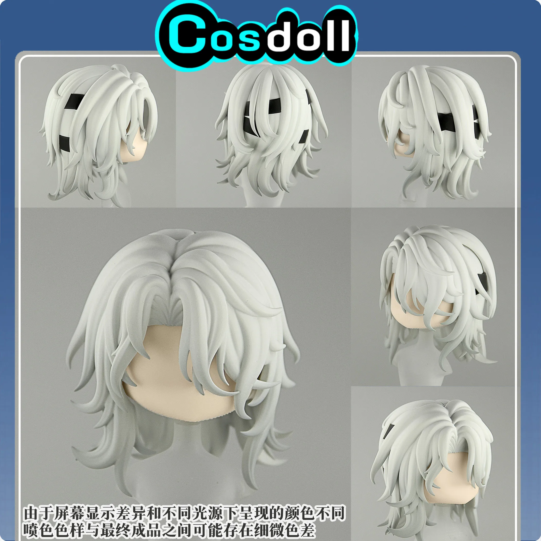 Genshin Impact Rerir - Peluca Desmontable Hecha a Mano para Muñecas ob11 ob22 GSC, Accesorios para Muñecas BJD, Juguete de Anime