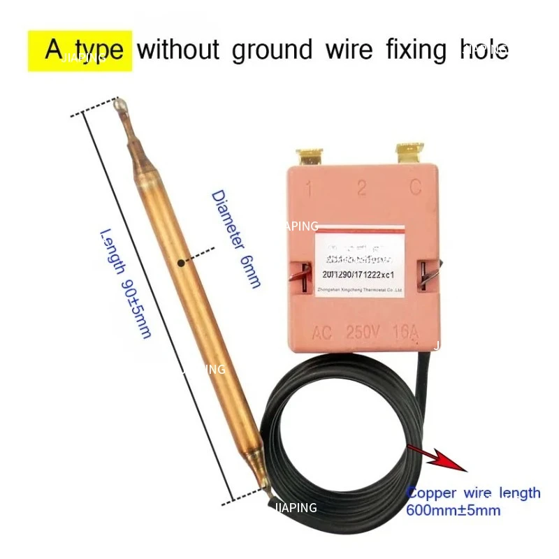 Suitable for Adjustable 75 Degrees Universal Temperature Control Accessories  Thermostat