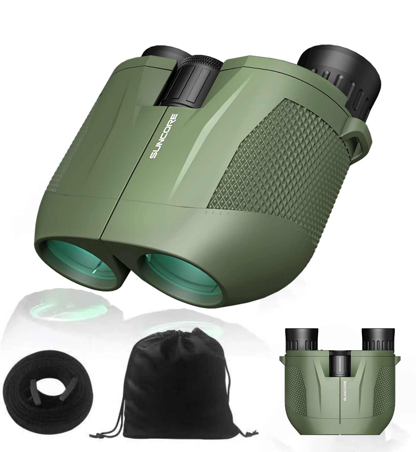 

10x25 Durable Compact L Binoculars, Suitable for Adults,children for Cruises,Birdwatching,Travel,Concerts,Hunting,gifts