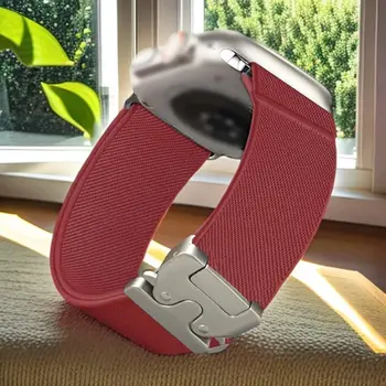 適用於 Apple Watch Ultra 2 的降落傘錶帶,尺寸可選 49mm、45mm、46mm、44mm、42mm、40mm、41mm,尼龍材質,相容於 iWatch Series 10、9、8、7、6、3 和 SE。 10 最佳銷售 蘋果手錶尼龍錶帶 - №5