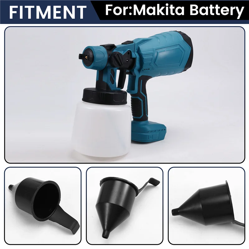

A96I-Electric Spray Gun Cordless Split Sprayer Spray Machine Paint Charging Automatic Spraying For Makita18v 20V Battery
