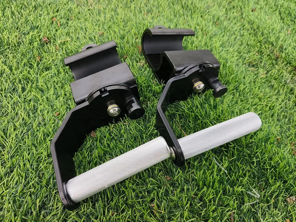 Upgraded 360° Rotating Fitness Pull up Handles Lockable Multi-Function Swivel Exercise Grips
