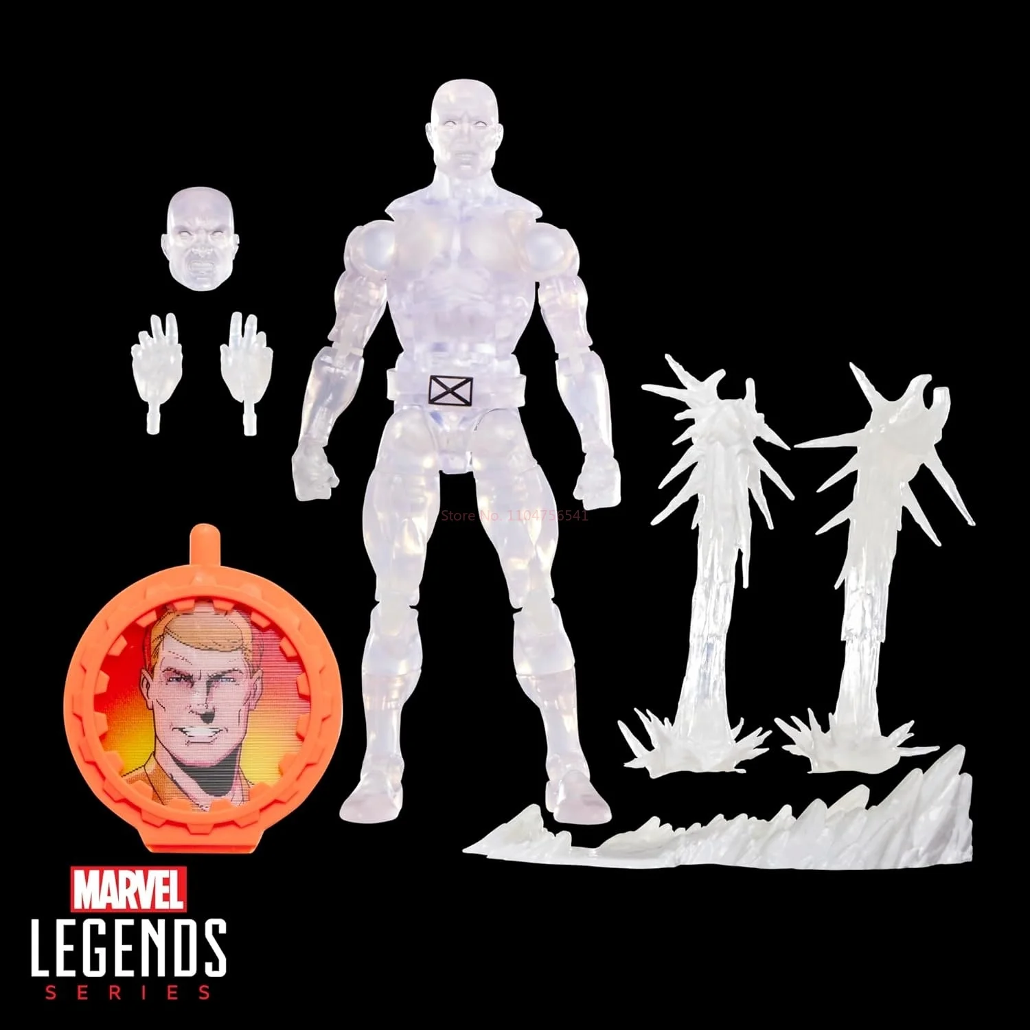 Figurine d'action Marvel Legends Series Secret Wars Iceman, modèle de collection, jouet, ornement pour cadeaux d'anniversaire et de noël