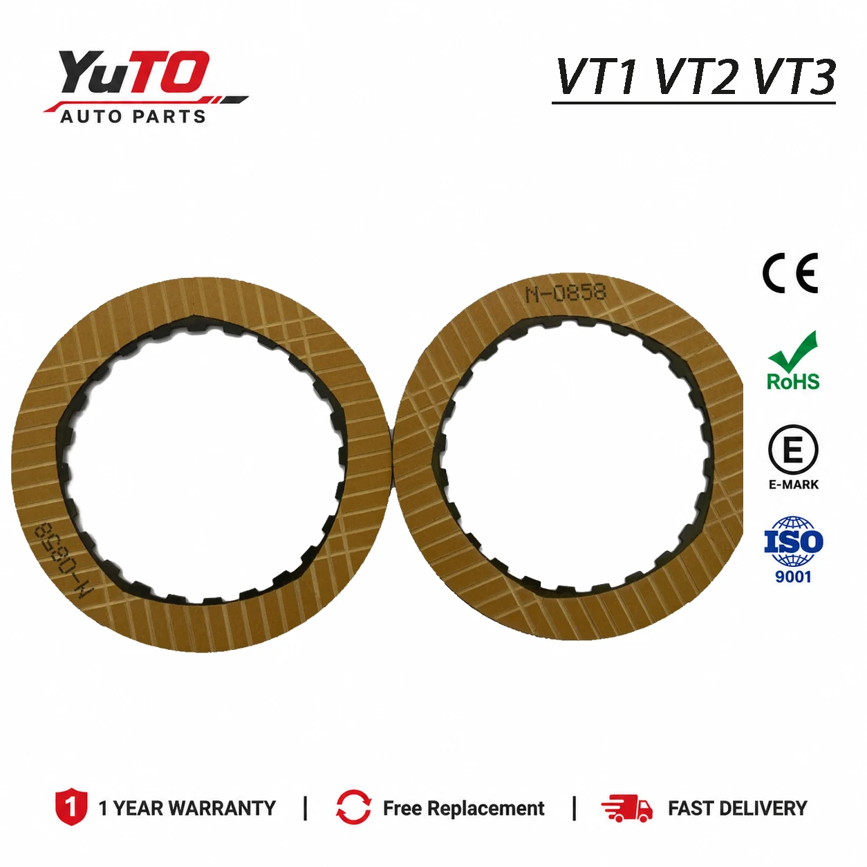 

2 Year Warranty 24H Fast Shipping Brand New VT1 VT2 VT3 Friction Kit For BYD Geely Mini BMW Direct Fit