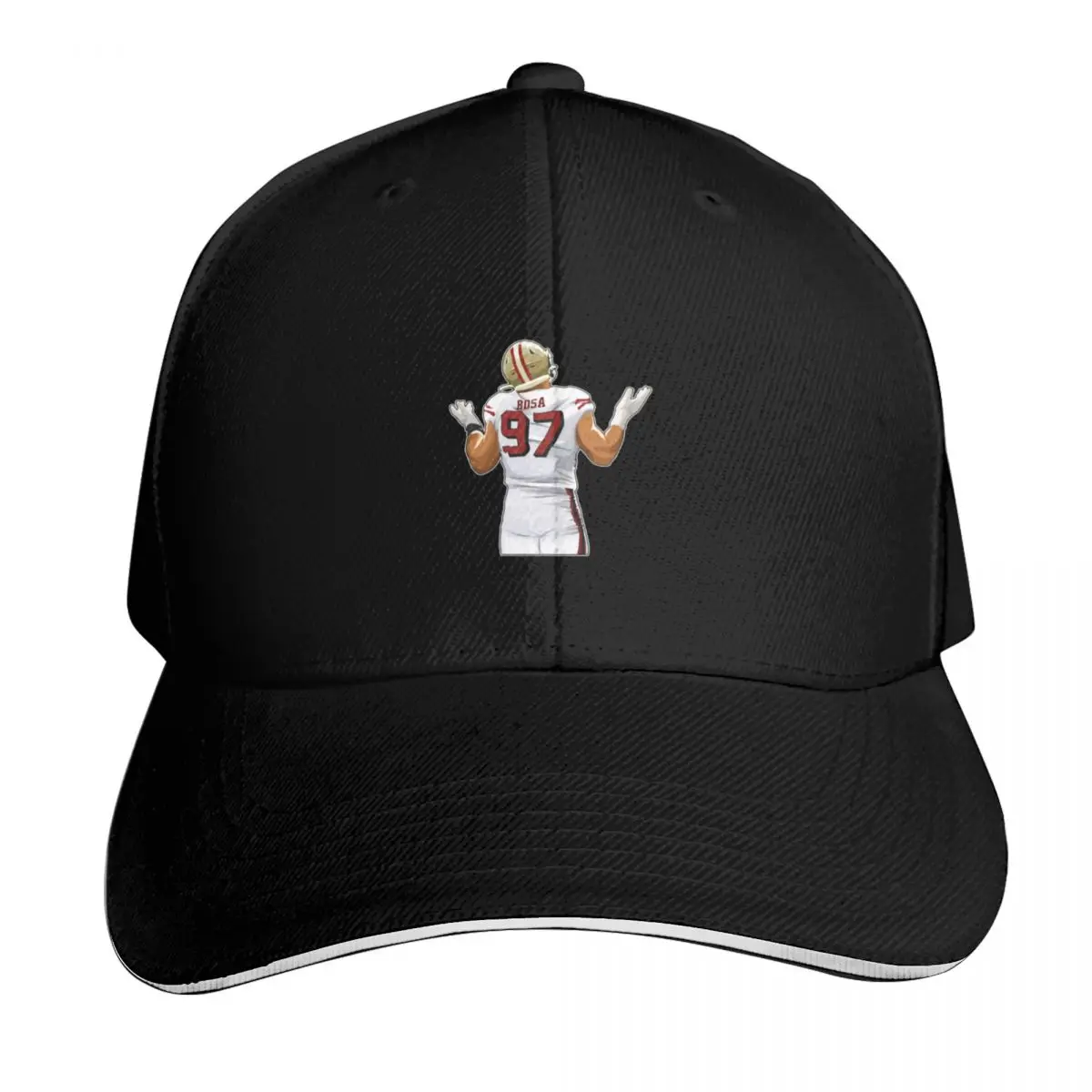 Nick Bosa After Sacking Baseball Cap Casual Daily Wear Quick Dry Performance Cotton Twill Breathable