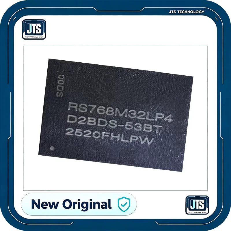 Integrated Circuit Memory IC RS768M32LP4D2BDS-53BT 3GB FBGA-200 3733Mbps Chip