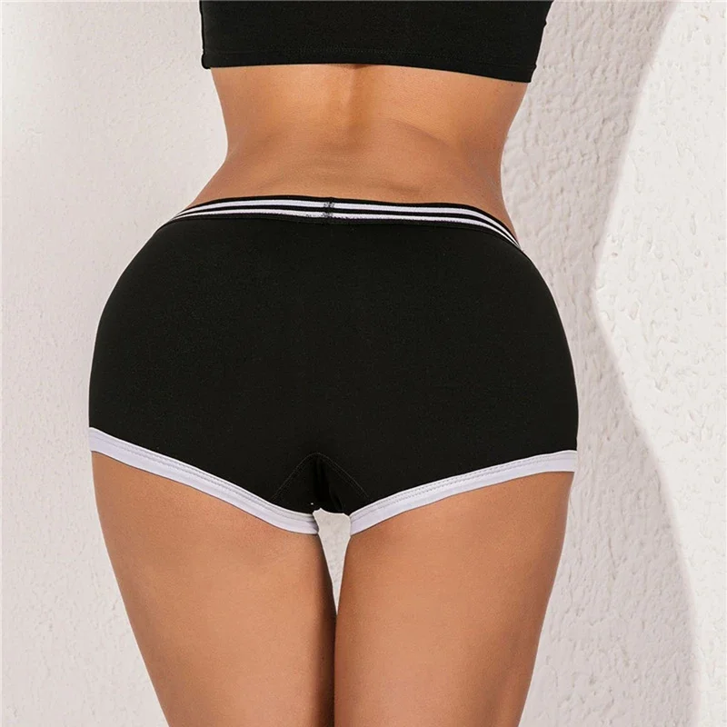 DADDY\'S SISSY Underwear for Women Funny Female Boxer Shorts Cotton Boy Shorts Cute Girl Panties Breathable Womens Intimates