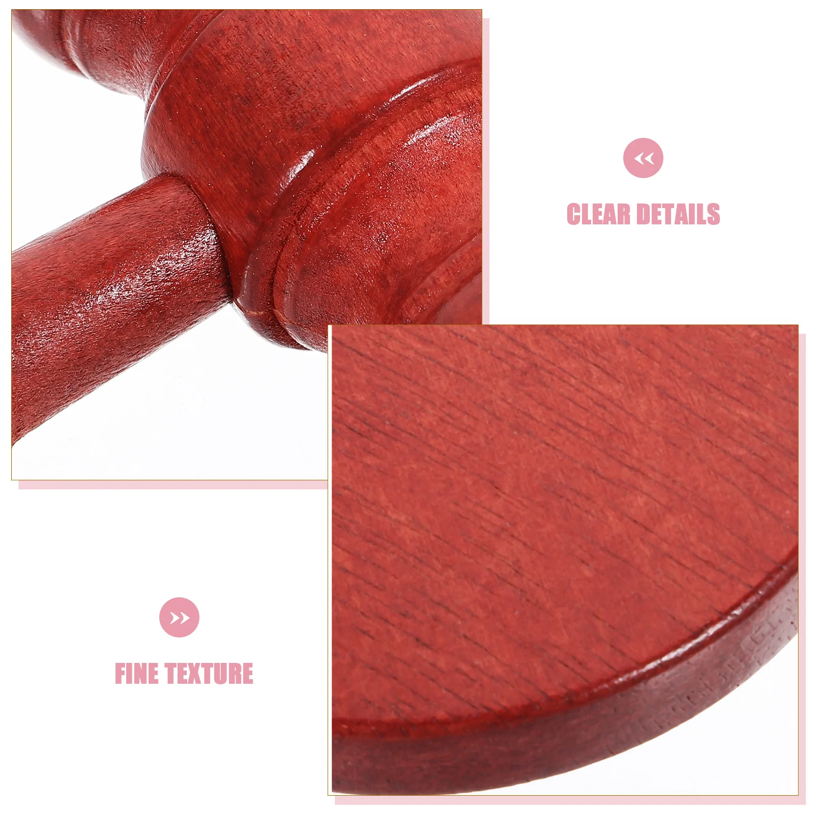 1 مجموعة القاضي المطرقة الخشب الصلب المطرقة الصغيرة للأطفال دور اللعب قاعة المحكمة مزاد حفلة لصالح المحامي المطرقة المطرقة الخشبية ديكور