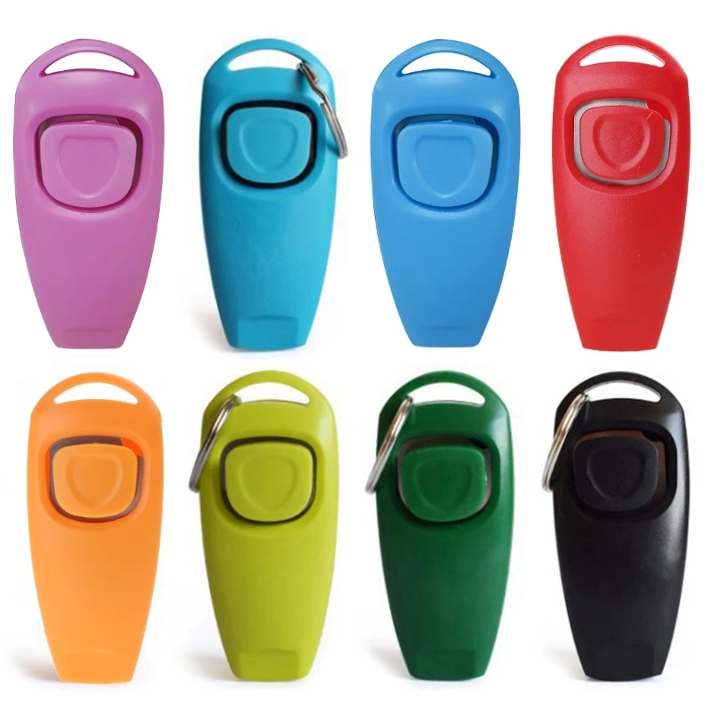 

Pet Training Clicker with Keyring Dog Training Clickers Combo Perfect for Behavioral Training