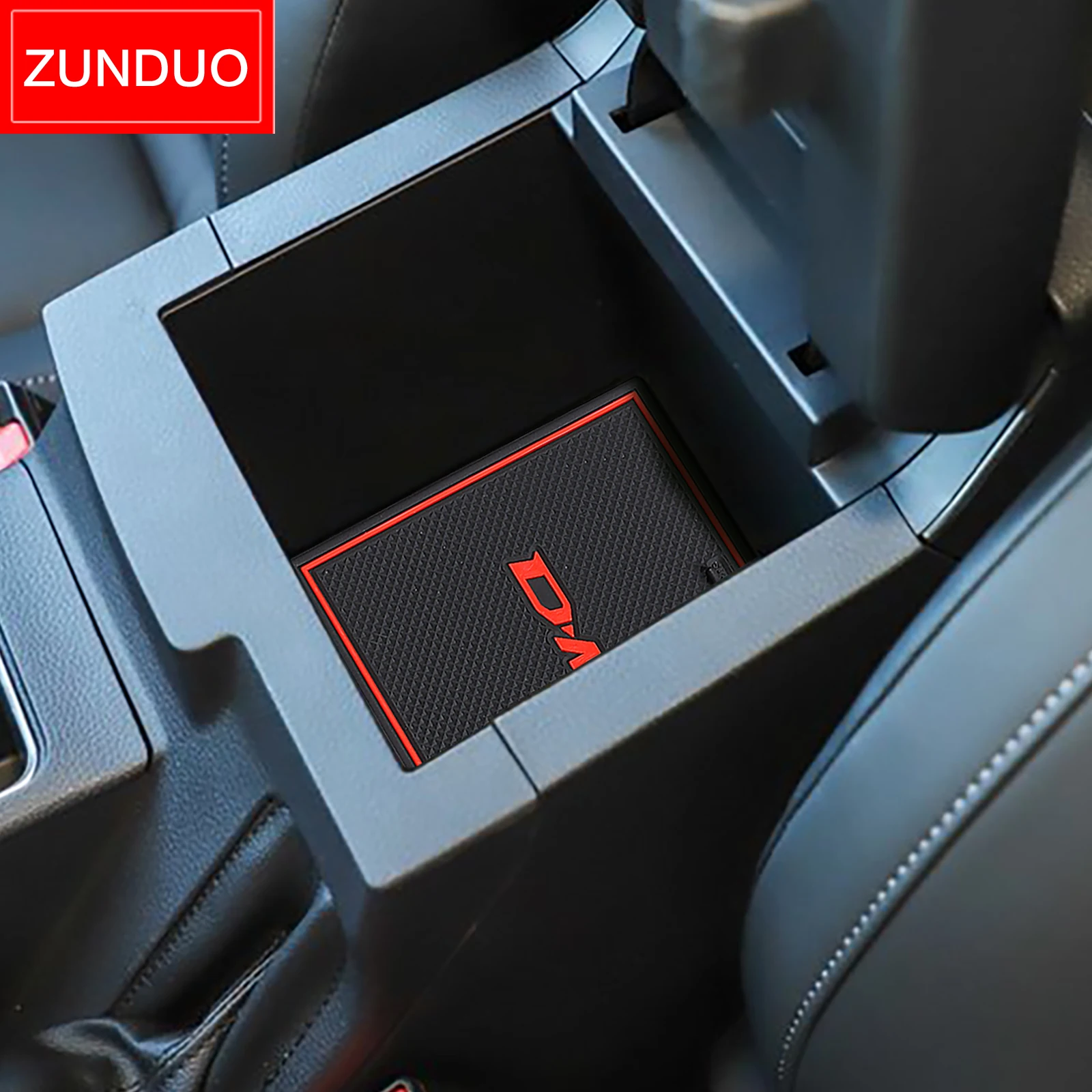 ZUNDUO Anti-Slip Gate Slot Cup Mat for ISUZU D-MAX 2021 - 2023 DMAX Non-Slip Door Groove Pad Car Interior Accessories Coaster