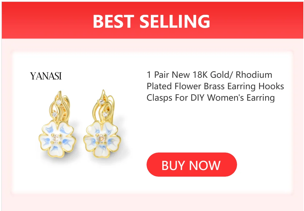 Earrings Clasp Hooks Findings Zirconia Handmade DIY Women Tassle Dangle Earrings Accessories