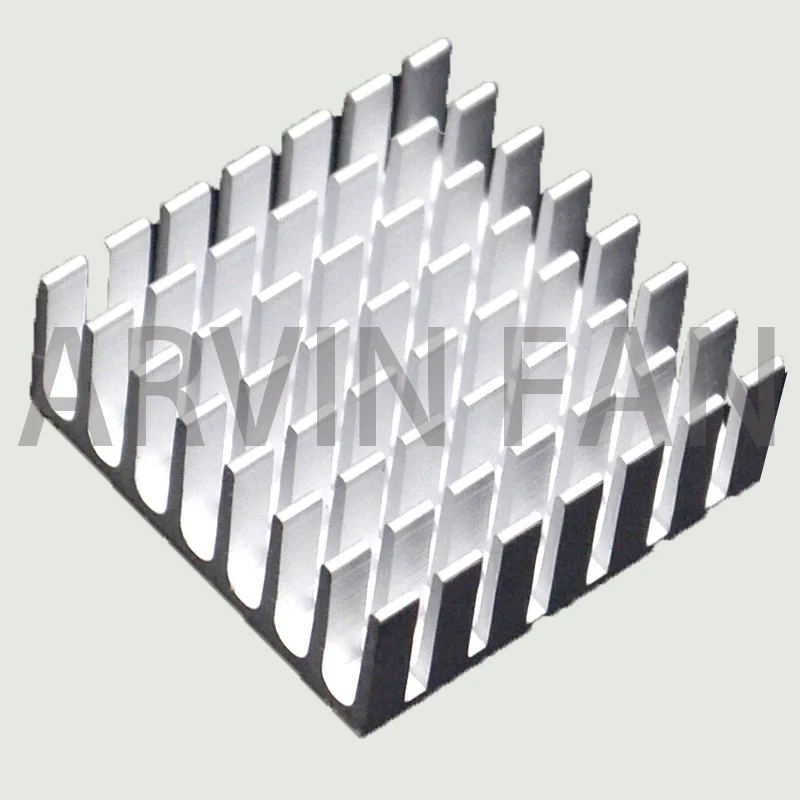 50pcs Heat Sink 28*28*11MM (Silver Slot) High-Quality Radiator