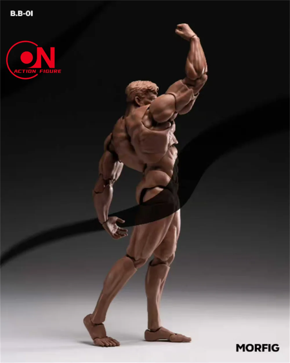 1/12 MORFIG Super Mobiele Mannelijke Spierlichaam met 7 Paar Handen Wit/Geel/Zwarte Huid 6.7 inch Mannelijke Soldaat Action Figure Body