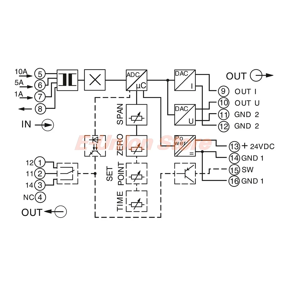 2814715 MCR-S-1-5-UI-DCI-NC Current Transducer
