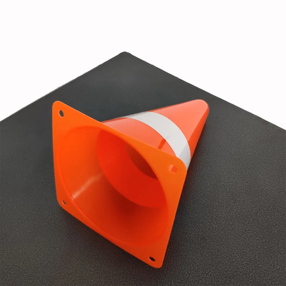 9inch Construction Birthday Party Traffic Cones 6/12/24pcs Plastic Traffic Cones Roadblock Cones Construction Truck Party Favors