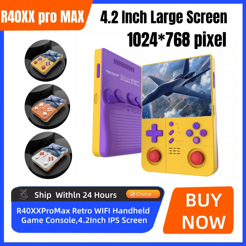 r40xxpromax-retro-wifi-handheld-game-console42inch-ips-screen-4500mah-15000-games-open-source-linux-system20-emulators