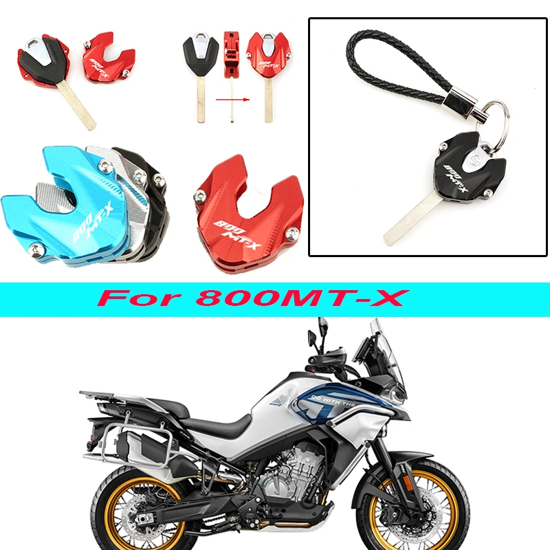 Motorcycle accessories key case cover keychain keychain strap high quality new applicable to CFMOTO 800MT-X MT800 MT-X 2024 2025
