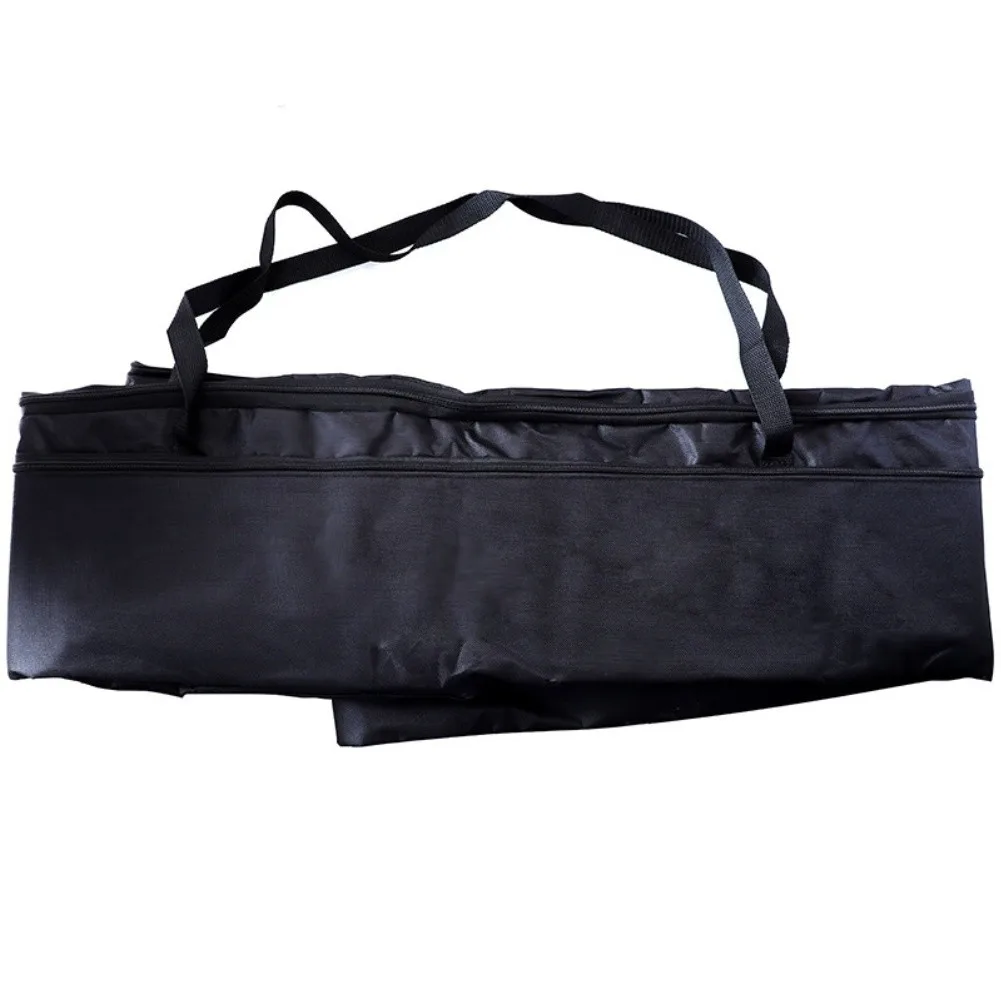 1 Piece 600D Oxford Track Saw Storage Bag With 3 Compartments Thickened Pearl Cotton Protection For 1.5m Guide Rail Tools Black