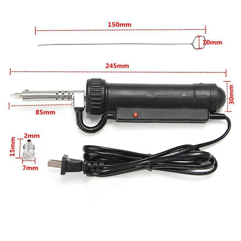 Automatic Tin Suction Device Electric Welding Gun Electric Heating Tin Suction Pump Adt-03 06 Remove Tin Electronic Tools