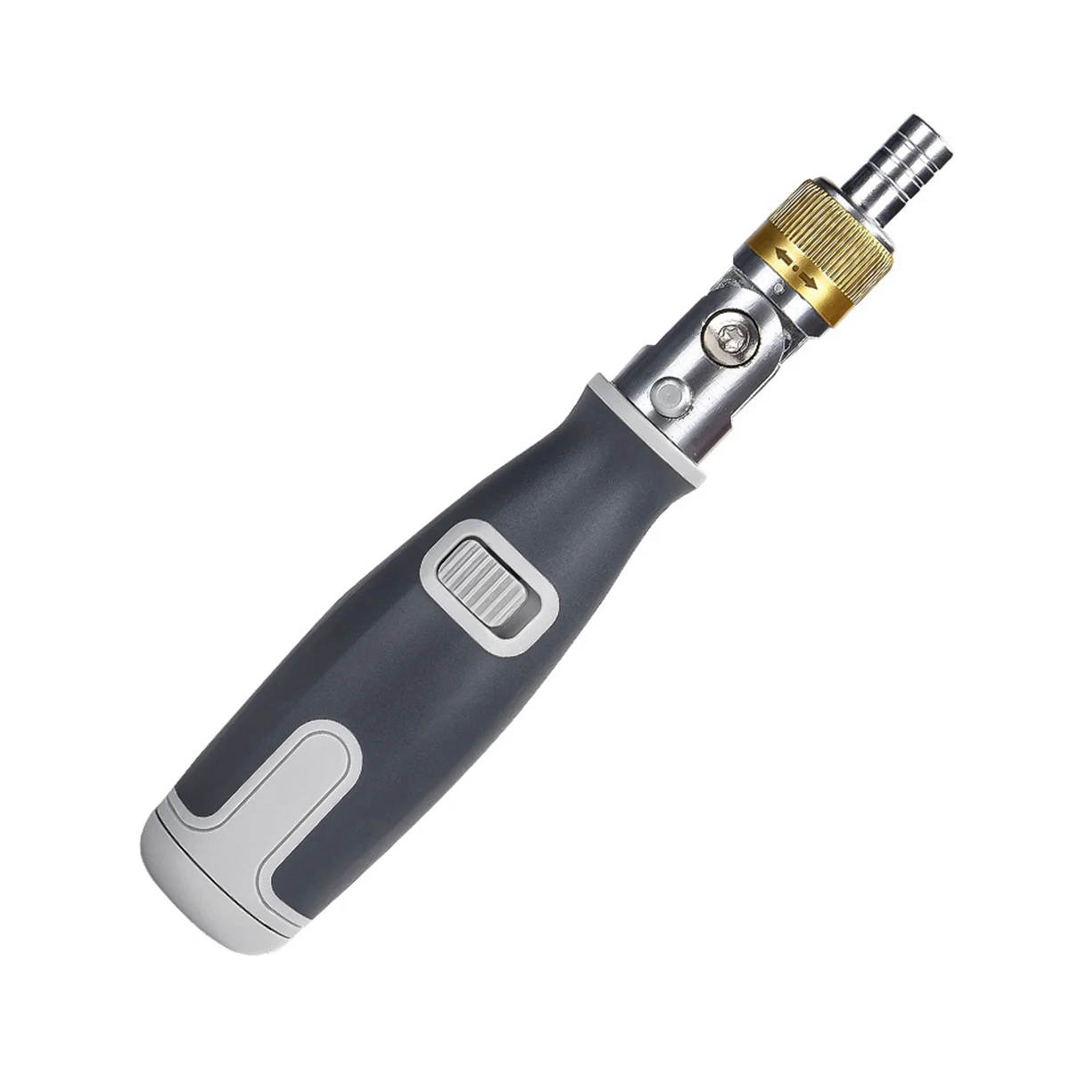 

ABNC-10-In-1 Gray Screwdriver Set Bidirectional Ratchet Deformation Multi-Angle Special-Shaped Screwdriver with Batch Head