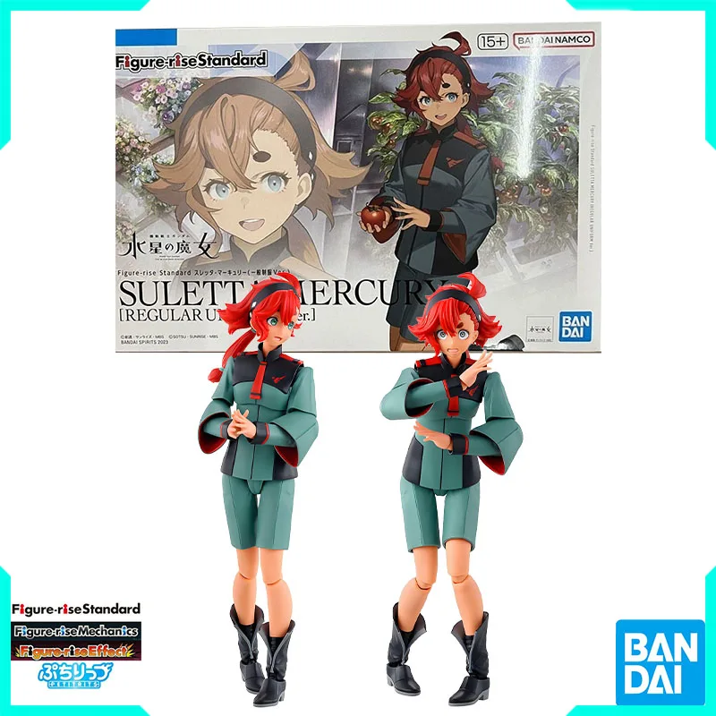 

Bandai Original Figure-rise Standard Series SULETTA MERCURY [REGULAR UNIFORM Ver.] Anime Action Figure Assembly Model Toys