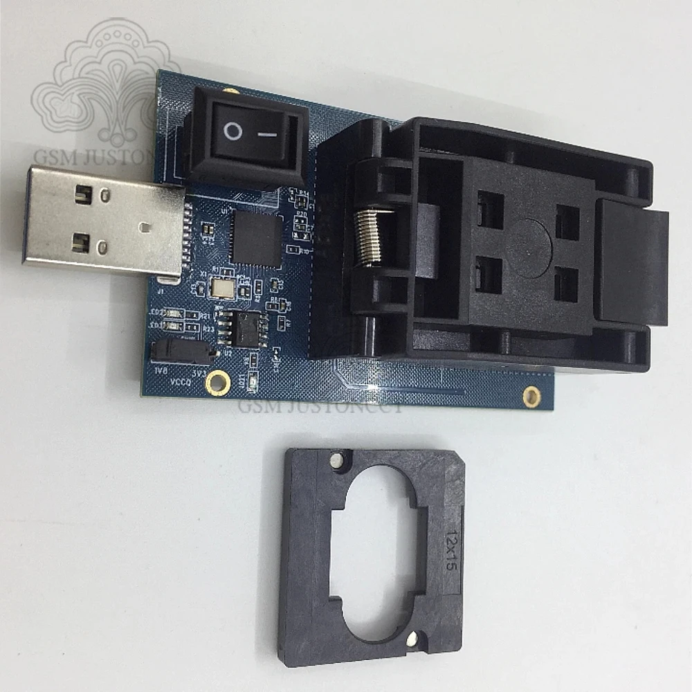 

Приставка для программирования SM3224 с чипом, USB3.0-контроллером, программатором eMMC BGA-254, тестовым адаптером eMMC, новая.