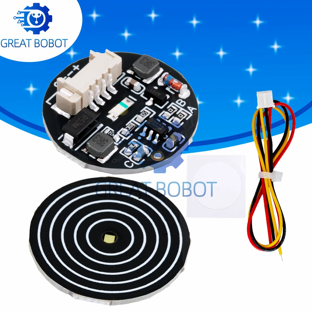 3V-30V Jog/Latch Touch Key Switch Module: Bistable Tactile Sensing – with LED Indicator
